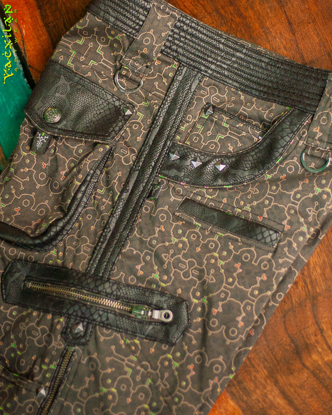 Flying Short Men / Twill Fake Leather Patches - REBIRTH OF IKARO BOA